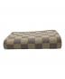 中古・古着 LOUIS VUITTON (ルイ ヴィトン) 2つ折り財布 ネイビー×アイボリー：18000円