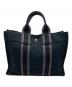 HERMES (エルメス) フールトゥPM ハンドバッグ ネイビー：10000円