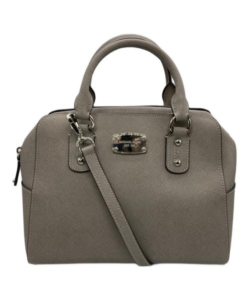 MICHAEL KORS（マイケル・コース）MICHAEL KORS (マイケル・コース) 2WAYショルダーバッグ グレーの古着・服飾アイテム
