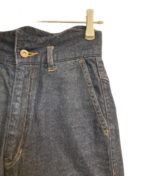 Eaphi（エフィ）Eaphi (エフィ) WAVE DESIGN HIGH WAIST DENIM インディゴ サイズ:2の古着・服飾アイテム