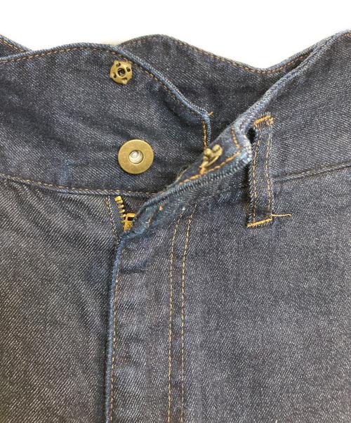 Eaphi（エフィ）Eaphi (エフィ) WAVE DESIGN HIGH WAIST DENIM インディゴ サイズ:2の古着・服飾アイテム
