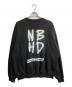 Schott (ショット) NEIGHBORHOOD (ネイバーフッド) Kostas Seremetis (コスタスセレメンティス) SWEAT SHIRT LONG SLEEVE ブラック サイズ:L：14000円