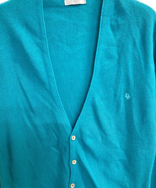 Christian Dior（クリスチャン ディオール）Christian Dior (クリスチャン ディオール) Aclyric cardigan グリーン サイズ:Ⅼの古着・服飾アイテム