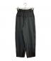 ETRE TOKYO (エトレトウキョウ) ツイルハイウエストタックパンツ ブラック サイズ:XS 未使用品：5000円