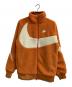 NIKE（ナイキ）の古着「SWSH FULL ZIP JK/ボアジャケット」｜オレンジ×ホワイト
