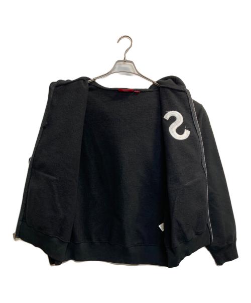 SUPREME（シュプリーム）SUPREME (シュプリーム) 24FW S Logo Zip Up Hooded Sweatshirt ブラック サイズ:Ｍの古着・服飾アイテム