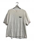 HUMAN MADEヒューマンメイド）の古着「バックプリントTシャツ」｜ホワイト