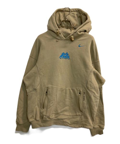 NIKE（ナイキ）NIKE (ナイキ) AS M NRG OFF-WHITE FLC HOODIE ベージュ サイズ:Mの古着・服飾アイテム