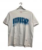 SUPREMEシュプリーム）の古着「Blurred Arc S/S Top」｜ホワイト×ブルー