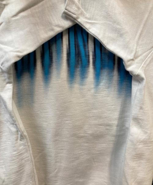 SUPREME（シュプリーム）SUPREME (シュプリーム) Blurred Arc S/S Top ホワイト×ブルー サイズ:Ｌの古着・服飾アイテム