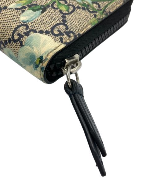 GUCCI（グッチ）GUCCI (グッチ) ラウンドジップウォレット ベージュの古着・服飾アイテム