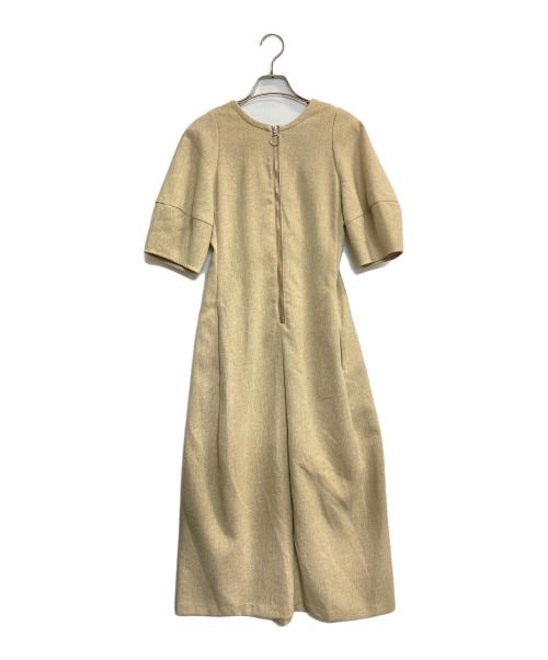 LAGUNA MOON（ラグナムーン）LAGUNA MOON (ラグナムーン) コクーンZIPワンピース イエロー サイズ:Mの古着・服飾アイテム