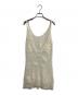 THEREDTHREAD (ザレッドスレッド) S knit fit tank cocoon/ニットキャミソール アイボリー サイズ:Ｆ：5000円
