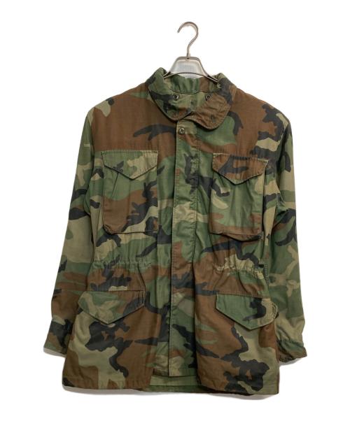 US ARMY（ユーエスアーミー）US ARMY (ユーエスアーミー) カモフラ柄ミリタリージャケット カーキ サイズ:Medium Longの古着・服飾アイテム