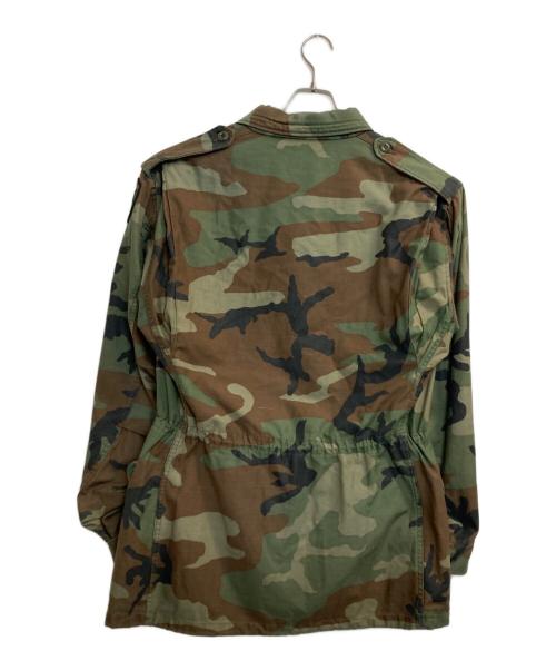 US ARMY（ユーエスアーミー）US ARMY (ユーエスアーミー) カモフラ柄ミリタリージャケット カーキ サイズ:Medium Longの古着・服飾アイテム