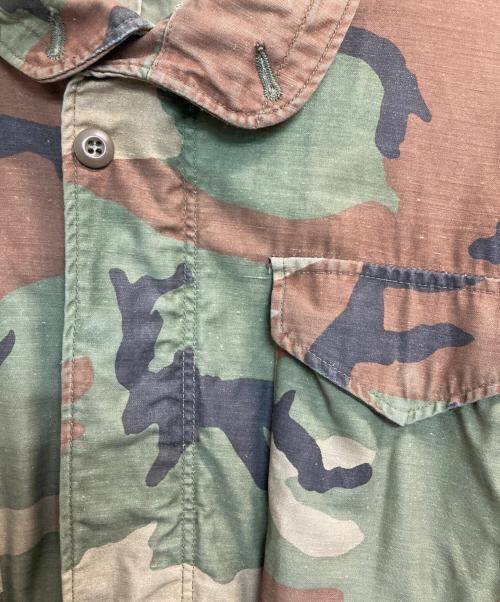 US ARMY（ユーエスアーミー）US ARMY (ユーエスアーミー) カモフラ柄ミリタリージャケット カーキ サイズ:Medium Longの古着・服飾アイテム