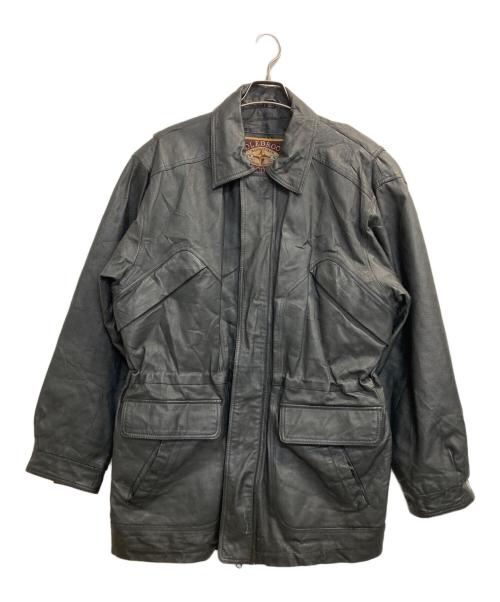 COLEBROOK（コールブルック）COLEBROOK (コールブルック) レザーコート ブラック サイズ:Ｍの古着・服飾アイテム