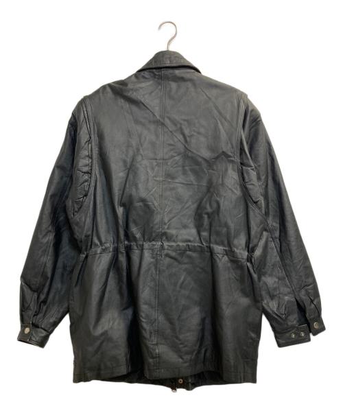 COLEBROOK（コールブルック）COLEBROOK (コールブルック) レザーコート ブラック サイズ:Ｍの古着・服飾アイテム