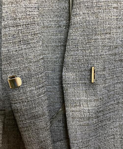 SOEJU（ソージュ）SOEJU (ソージュ) ツィーディージャカードジレ ネイビー サイズ:Mの古着・服飾アイテム