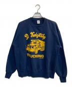 JERZEESジャージーズ）の古着「90s crew neck sweat　／　90sクルーネックスウェット」｜ネイビー