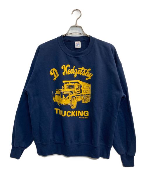 JERZEES（ジャージーズ）JERZEES (ジャージーズ) 90s crew neck sweat　／　90sクルーネックスウェット ネイビー サイズ:Ｌの古着・服飾アイテム