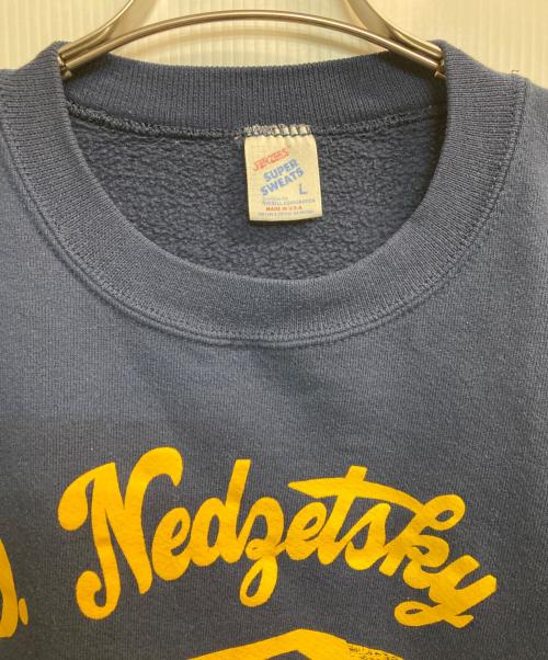 JERZEES（ジャージーズ）JERZEES (ジャージーズ) 90s crew neck sweat　／　90sクルーネックスウェット ネイビー サイズ:Ｌの古着・服飾アイテム