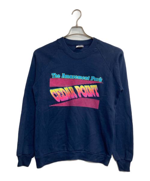 TEE JAYS（ティージェイズ）TEE JAYS (ティージェイズ) 90s crew neck sweat ネイビー サイズ:Ⅼの古着・服飾アイテム