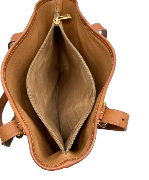 CELINE（セリーヌ）CELINE (セリーヌ) マカダムトートバッグ ブラウンの古着・服飾アイテム