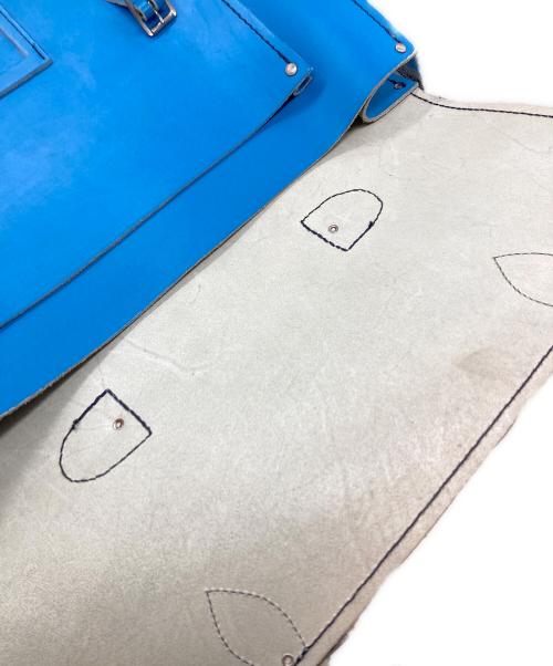 ZATCHELS（ザッチェルズ）zatchels (ザッチェルズ) Satchel Bag 13 Inch ブルーの古着・服飾アイテム