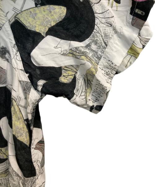 WACKO MARIA（ワコマリア）WACKO MARIA (ワコマリア) 春画 オープンカラー シャツ ホワイト サイズ:Lの古着・服飾アイテム