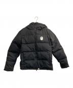 A BATHING APEアベイシングエイプ）の古着「ロゴダウンジャケット」｜ブラック