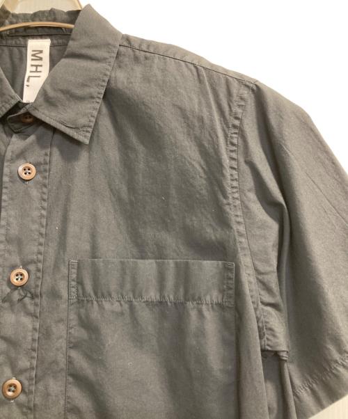 MHL（エムエイチエル）MHL (エムエイチエル) S/Sシャツ ブラック サイズ:Ｓの古着・服飾アイテム