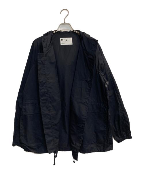 MHL（エムエイチエル）MHL (エムエイチエル) フーデッドジャケット ブラック サイズ:Sの古着・服飾アイテム