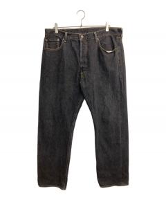 中古・古着通販】LEVI'S (リーバイス) 先染めデニムパンツ ブラック