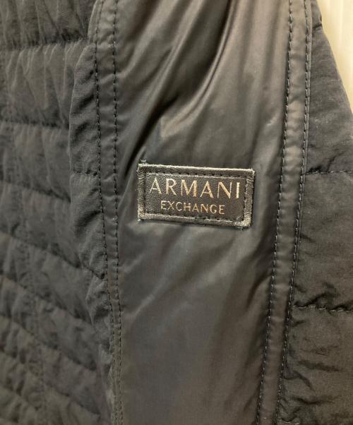 ARMANI EXCHANGE（アルマーニ エクスチェンジ）ARMANI EXCHANGE (アルマーニ エクスチェンジ) 中綿ジャケット ネイビー サイズ:Sの古着・服飾アイテム