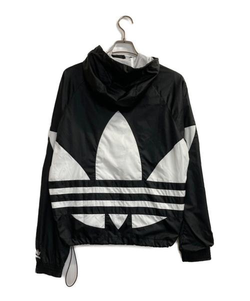 adidas（アディダス）adidas (アディダス) フーデッドシェルビッグTFジャケット ブラック サイズ:Ｍの古着・服飾アイテム