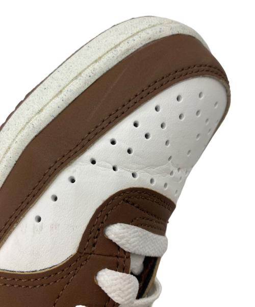 NIKE（ナイキ）NIKE (ナイキ) W COURT VISION LO P NBK ブラウン サイズ:25cmの古着・服飾アイテム