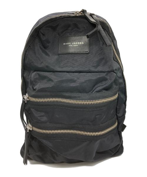 MARC JACOBS（マークジェイコブス）MARC JACOBS (マークジェイコブス) THE BIKER LG BACKPACK/バイカーナイロンバックパック ブラックの古着・服飾アイテム