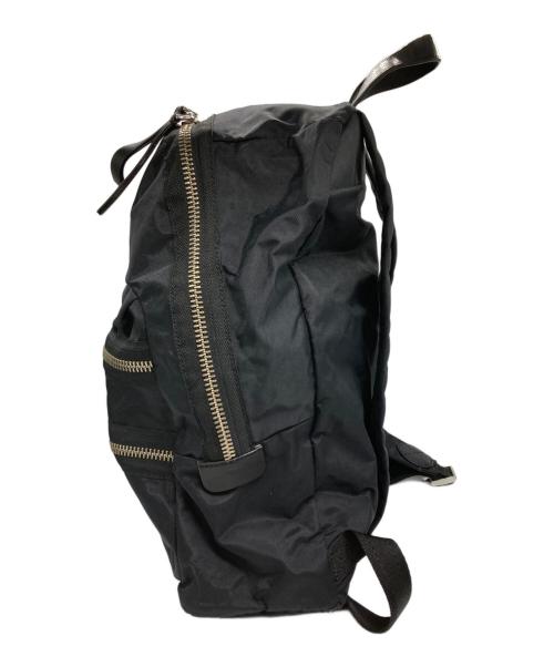 MARC JACOBS（マークジェイコブス）MARC JACOBS (マークジェイコブス) THE BIKER LG BACKPACK/バイカーナイロンバックパック ブラックの古着・服飾アイテム