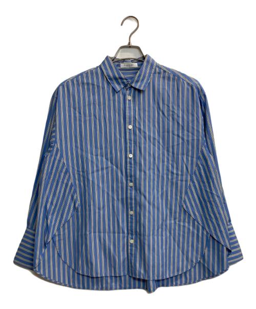 MACPHEE（マカフィー）MACPHEE (マカフィー) コットンブロード レギュラーカラーシャツ ブルー サイズ:36の古着・服飾アイテム