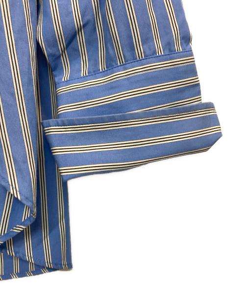 MACPHEE（マカフィー）MACPHEE (マカフィー) コットンブロード レギュラーカラーシャツ ブルー サイズ:36の古着・服飾アイテム