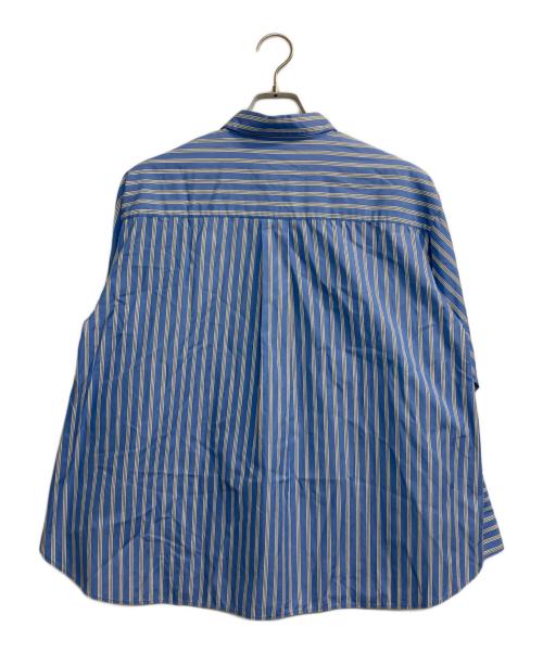 MACPHEE（マカフィー）MACPHEE (マカフィー) コットンブロード レギュラーカラーシャツ ブルー サイズ:36の古着・服飾アイテム