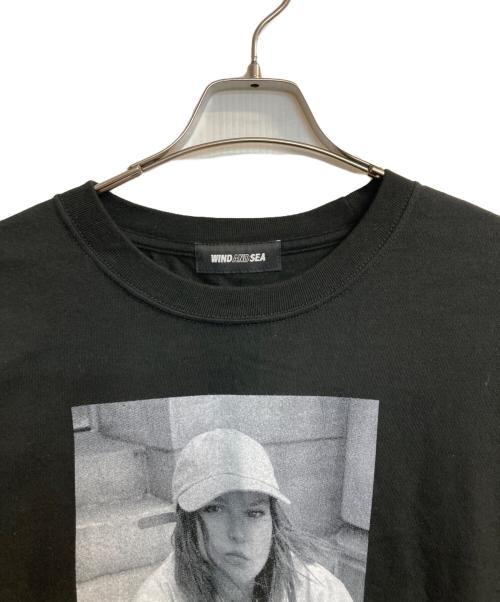 WIND AND SEA（ウィンダンシー）WIND AND SEA (ウィンダンシー) フォトプリントTシャツ ブラック サイズ:XLの古着・服飾アイテム