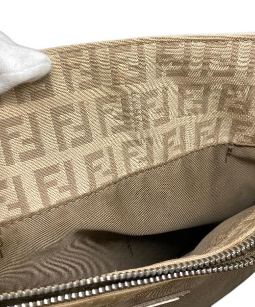FENDI（フェンディ）FENDI (フェンディ) ズッキーノハンドトートバッグ ベージュの古着・服飾アイテム