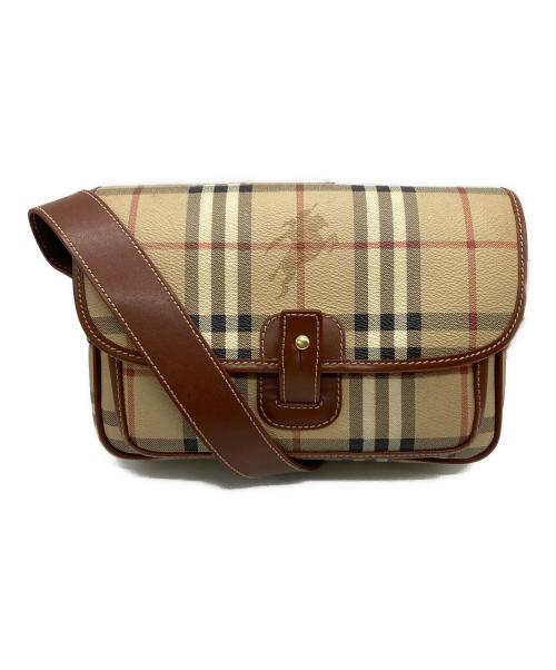 BURBERRY LONDON（バーバリーロンドン）BURBERRY LONDON (バーバリーロンドン) ノヴァチェックショルダーバッグ ベージュの古着・服飾アイテム