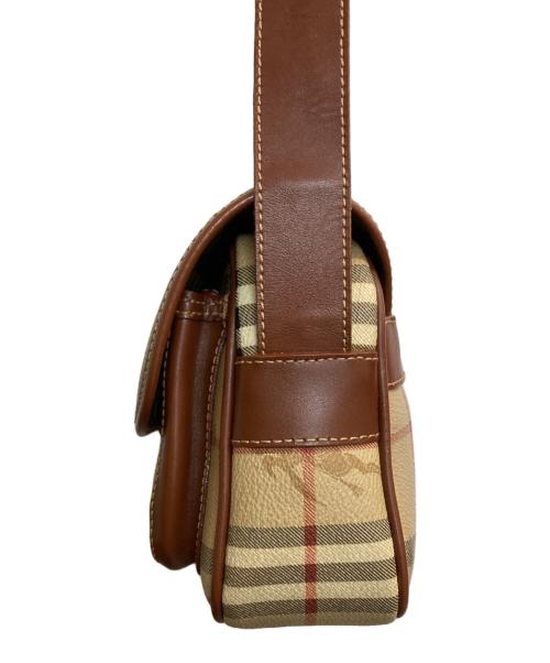 BURBERRY LONDON（バーバリーロンドン）BURBERRY LONDON (バーバリーロンドン) ノヴァチェックショルダーバッグ ベージュの古着・服飾アイテム