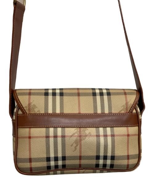 BURBERRY LONDON（バーバリーロンドン）BURBERRY LONDON (バーバリーロンドン) ノヴァチェックショルダーバッグ ベージュの古着・服飾アイテム