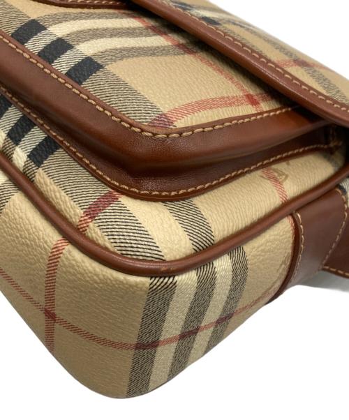 BURBERRY LONDON（バーバリーロンドン）BURBERRY LONDON (バーバリーロンドン) ノヴァチェックショルダーバッグ ベージュの古着・服飾アイテム