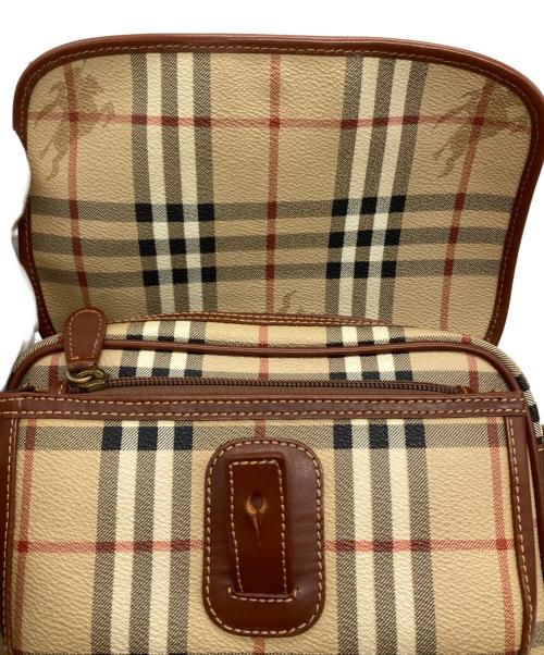 BURBERRY LONDON（バーバリーロンドン）BURBERRY LONDON (バーバリーロンドン) ノヴァチェックショルダーバッグ ベージュの古着・服飾アイテム