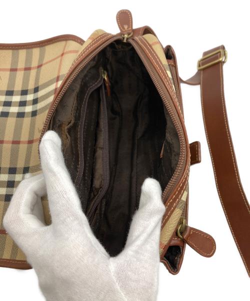 BURBERRY LONDON（バーバリーロンドン）BURBERRY LONDON (バーバリーロンドン) ノヴァチェックショルダーバッグ ベージュの古着・服飾アイテム